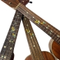 Preview: UKF-327BH Inlay Stickers, Bee Hummingbirds - Fret Markers for Ukuleles