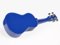 Preview: Korala UKS-30 BU Sopran-Ukelele Blau inkl. Tasche