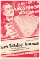 Preview: Zum Städtel hinaus - für Akkordeon