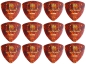 Preview: Stay in Tune 346 Shape Classic Celluloid Pick Medium Plektrum 12 Stück