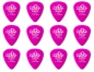 Preview: Dunlop Plektrum 500 Delrin 1,14mm hell Lila 12 Stück