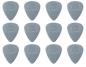 Preview: Dunlop Standard 0,73mm Plektrum grau (12 Stück)