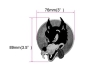 Preview: B-170GA-WF Inlay Stickers, Jerry Garcia / Wolf