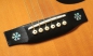 Preview: BS-220SF-MX Inlay Stickers, Guitar Bridge - Snowflakes 2pcs/set (Abalone Mixed)