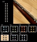 Preview: F-086SD-BP Inlay Stickers, Smal CustumDots 1/8 (BP)