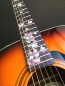 Preview: FT-297MN-G Inlay Stickers, Magnolia Tree with Pink Flowers Fret Markers