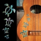 Preview: UK-273HF-BL Inlay Stickers, Body-Honu Family (Abalone Blue)