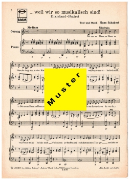 BADENIA Schlagerparade Heft 1 für Klavier und Akkordeon