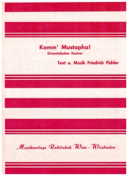 Komm´ Mustapha - Noten für Klavier