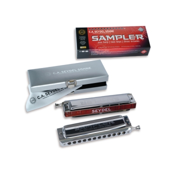 C.A. Seydel 24480 SAMPLER Temolo Mundharmonika in C/G