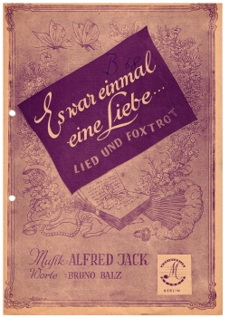 Es war einmal eine Liebe - für Klavier