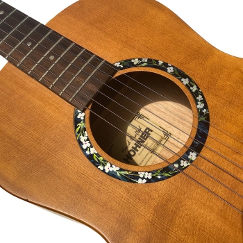 RS-241FL Inlay Stickers, Rosette (Flowers) - Purfling for Guitars