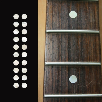 F-090-14-WT Inlay Stickers, Custum Dots 1/4 (WT)