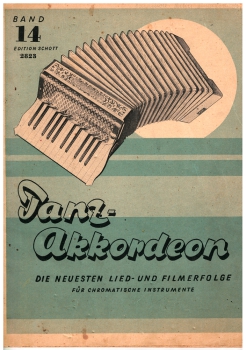 die neuesten Lied und Filmerfolge - Tanz Akkordeon - für Akkordeon