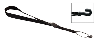 Boston SK-40-BK Schallochgurt für Konzertgitarre Schwarz