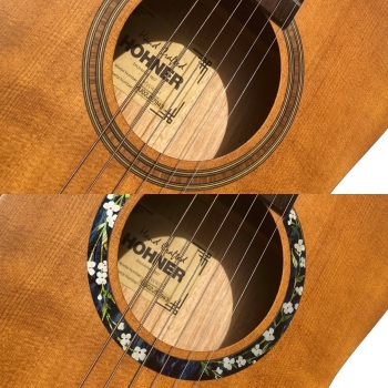 RS-241FL Inlay Stickers, Rosette (Flowers) - Purfling for Guitars