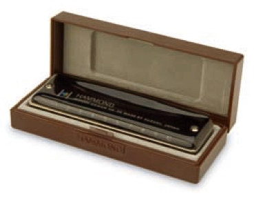 SUZUKI Hammond HA-20 Blues Mundharmonika in E