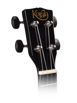 Korala UKS-30 BK Sopran-Ukelele schwarz inkl. Tasche