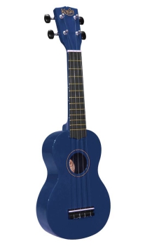Korala UKS-30 BU Sopran-Ukelele Blau inkl. Tasche