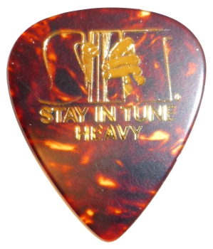 Stay in Tune 351  Shape Classic Celluloid Pick Heavy Plektrum 12 Stück