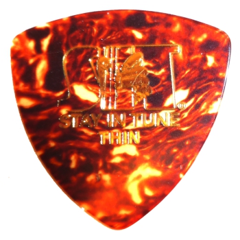Stay in Tune 346 Shape Classic Celluloid Pick Thin Plektrum 12 Stück