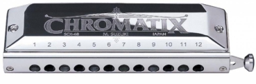 Suzuki SCX-48 Chromatix  -  12 holes Mundharmonika in C