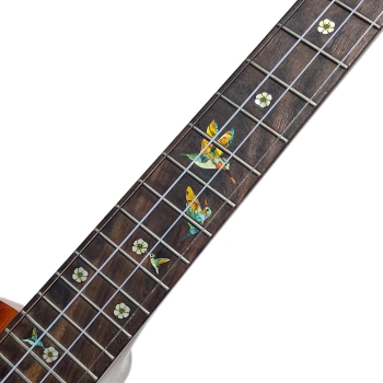 UKF-327BH Inlay Stickers, Bee Hummingbirds - Fret Markers for Ukuleles