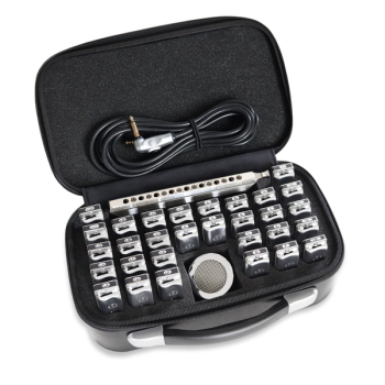Seydel Kompaktes Blues Harmonica Case für 30 Instrumente und mehr - 930030