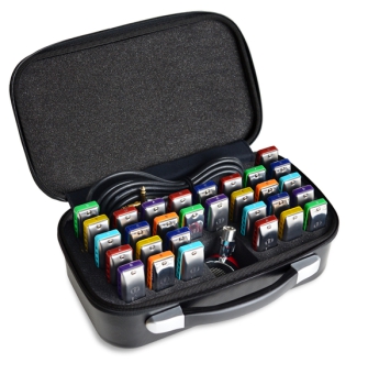 Seydel Kompaktes Blues Harmonica Case für 30 Instrumente und mehr - 930030