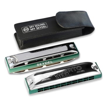 Seydel Oktav CONCERTO STEEL Mundharmonika 31401 in B