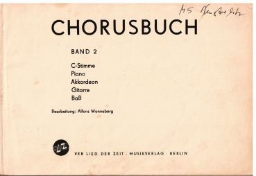 Chorusbuch - für Akkordeon, Piano, Gitarre und Bass