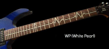 F-031EK-WT Inlay Stickers EKG Line Fret Markers Decals Guitar