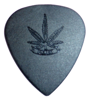 Pickboy Modulous GP33R-060/S, 0,60mm Plektren Carbon Graphite, 12 Stück