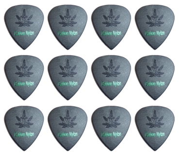 Pickboy Modulous GP33R-075/S, 0,75mm Plektren Carbon Graphite, 12 Stück