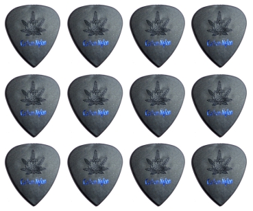 Pickboy Modulous GP33R-088/S, 0,88mm Plektren Carbon Graphite, 12 Stück
