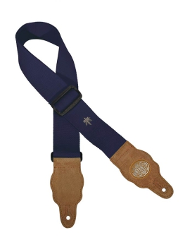 Gaucho GST-100-PU Hanf Gitarren-Gurt lila