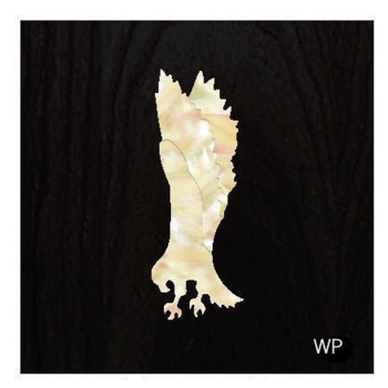H-127EG-WT Inlay Stickers, Head- Eagle Peghead (WT)