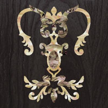 H-116CD-WT Inlay Stickers, Head- Chandelier