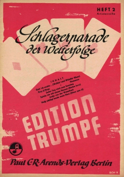 Schlagerparade der Welterfolge Heft 2 - Edition Trumpf