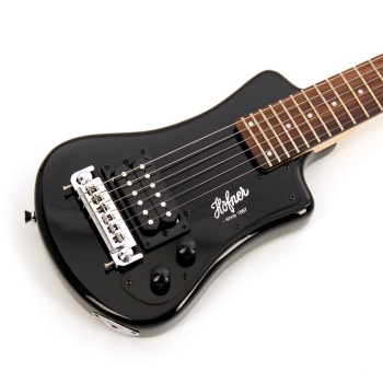 Höfner Shorty E-Gitarre - Schwarz inkl. GigBag