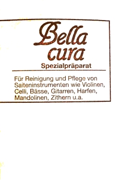 BELLACURA Reinigungs- und Pflegemittel für Saiteninstrumente und andere