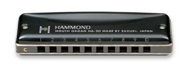 Hammond SUZUKI HA-20 Blues Mundharmonika in C