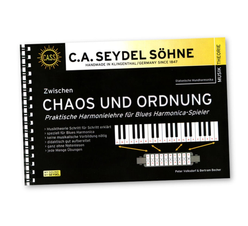 Seydel Harmonielehre für Blues Mundharmonika 41001