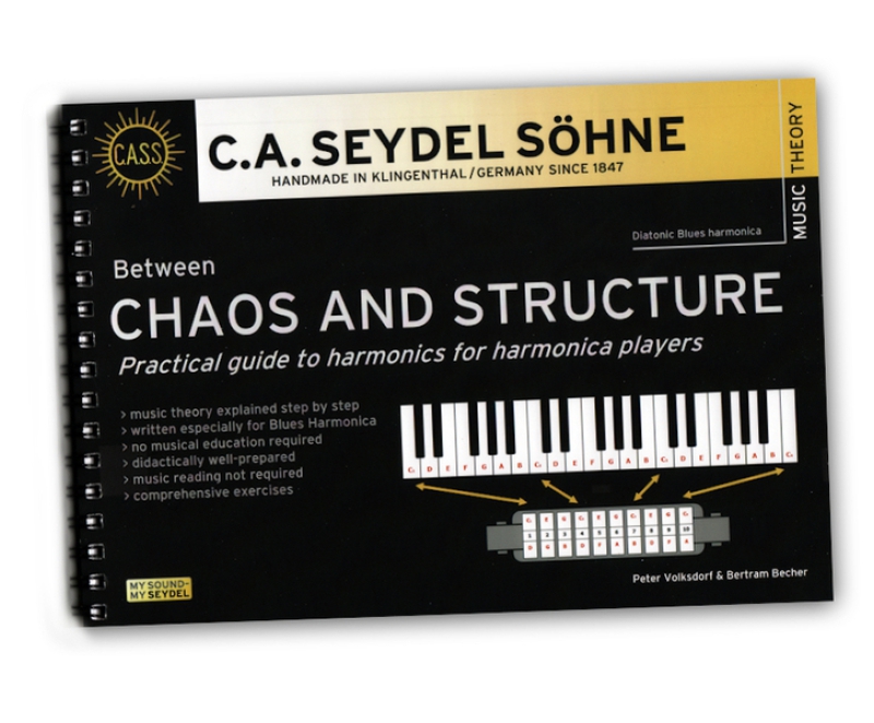 Seydel Harmonielehre für Blues Mundharmonika in Englisch 41002