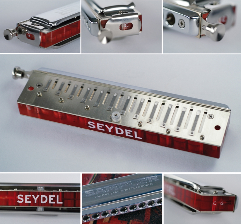 C.A. Seydel 24480 SAMPLER Temolo Mundharmonika in C/G
