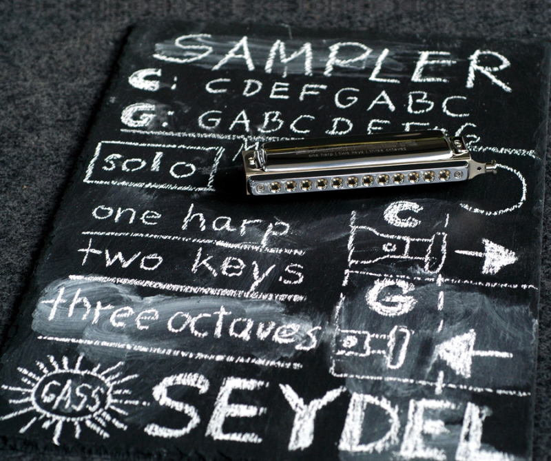 C.A. Seydel 24480 SAMPLER Temolo Mundharmonika in C/G