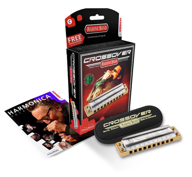 Hohner Marine Band Crossover Mundharmonika in C