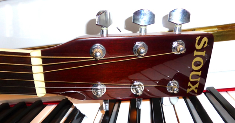 SIOUX Dakota DeLuxe CD105HP-SV Westerngitarre Sunburst