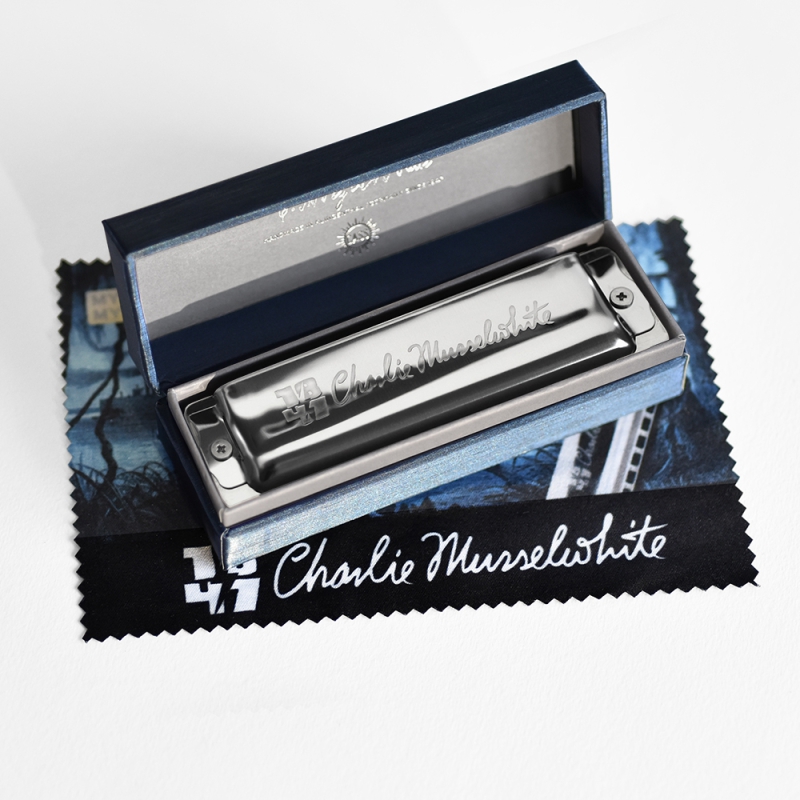 SEYDEL Charlie Musselwhite Signature Box in G Mundharmonika – 1664G