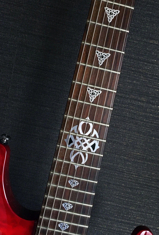 F-287CK-G Inlay Stickers, Celtic Triangle Knot (Metallic) - Emblem 12th Fret Markers Set